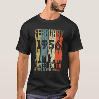 ヴィンテージ1956年66歳1956年2月66日 Tシャツ