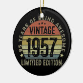 ヴィンテージ1957年限定65年贈答品 セラミックオーナメント (左)