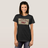 ヴィンテージ1957限定版 オールオリジナルパーツ Tシャツ (正面フル)