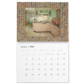 ヴィンテージ1958キッチンズクラシック- 1950年代の装飾 カレンダー (1月 2026)