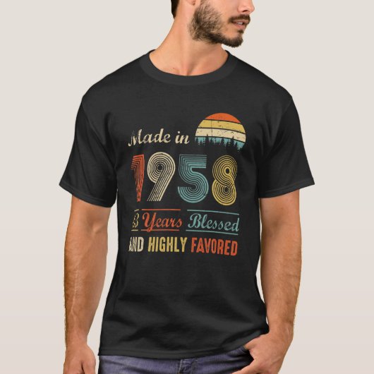 ヴィンテージ1958年1958年製63年賛美高 Tシャツ (正面)