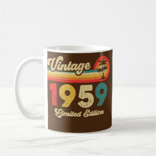 ヴィンテージ1959誕生日メンズ女性レトロ伝説 コーヒーマグカップ