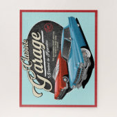 ヴィンテージ1960のクラシック車ジグソーパズル ジグソーパズル (縦)