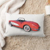 ヴィンテージ1960コルベット ランバークッション (ブランケット)