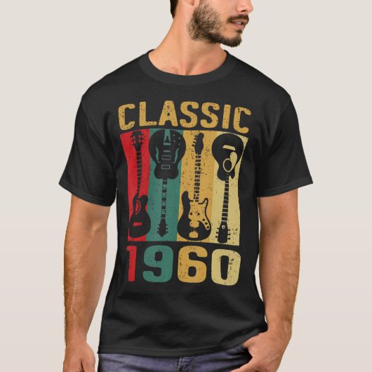 ヴィンテージ1960シャツおもしろい60誕生日ギフトGu Tシャツ (正面)