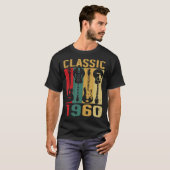 ヴィンテージ1960シャツおもしろい60誕生日ギフトGu Tシャツ (正面フル)