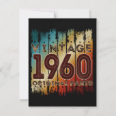 ヴィンテージ1960年オリジナルパーツ招待状 招待状 (正面)