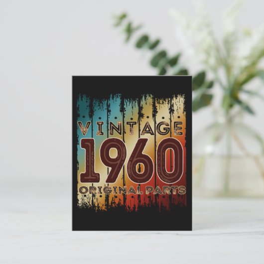 ヴィンテージ1960年オリジナルパーツ招待状 招待状 (スタンド正面)