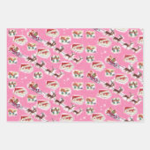 ヴィンテージ1960年代サンタクリスマスラッピング紙 ラッピングペーパーシート (正面2)