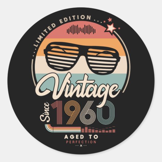 ヴィンテージ1960年以降 ラウンドシール (正面)