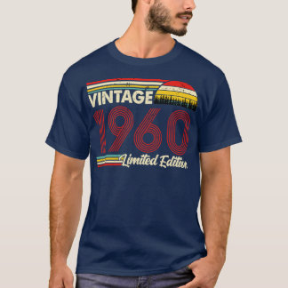 ヴィンテージ1960誕生日Shirt Limited Edition 1960 B Tシャツ