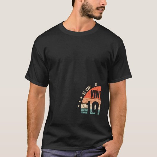 ヴィンテージ1960 63歳63誕生日 Tシャツ (正面)