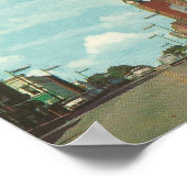 ヴィンテージ1960sステートズビル、ノースカロライナ ポスター (角)