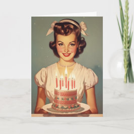 ヴィンテージ1960s誕生日カード カード