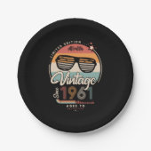 ヴィンテージ1961年以降 ペーパープレート (正面)