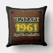 ヴィンテージ1961 – 完全熟成 クッション (裏面)