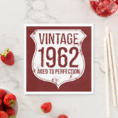 ヴィンテージ1962年完全熟成 スタンダードランチョンナプキン (インサイチュ)