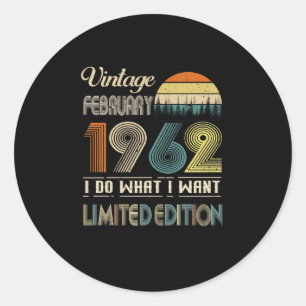 ヴィンテージ1962年2月I Do What I Want Limited ラウンドシール
