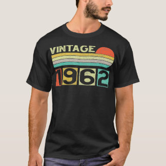 ヴィンテージ1962 60誕生日ギフト男性女性60年 Tシャツ