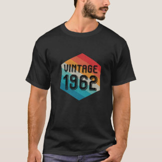 ヴィンテージ1962 T女男性へ性60番目の誕生日ギフト60 Tシャツ
