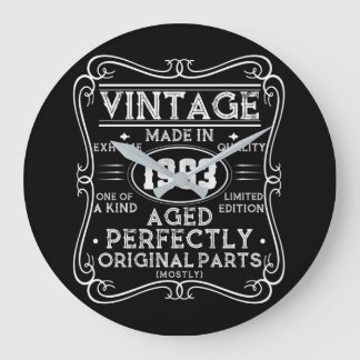 ヴィンテージ1963年レトロクラシック ラージ壁時計