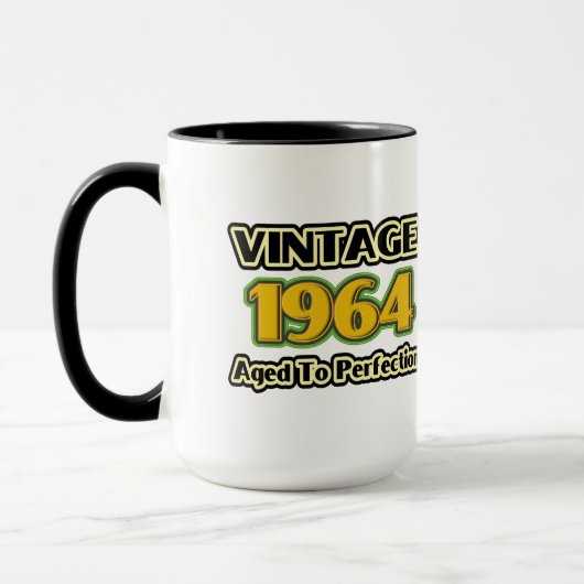 ヴィンテージ1964年 – 完全熟成 マグカップ (左)