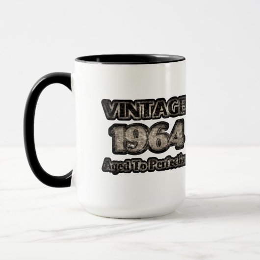 ヴィンテージ1964年 – 完全熟成 マグカップ (左)