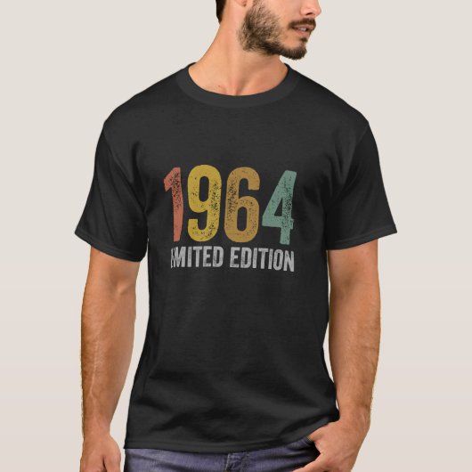 ヴィンテージ1964誕生日 Tシャツ (正面)