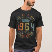 ヴィンテージ1964限定版59誕生日 Tシャツ (正面)