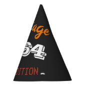 ヴィンテージ1964限定版60th誕生日ギフト パーティーハット (右)