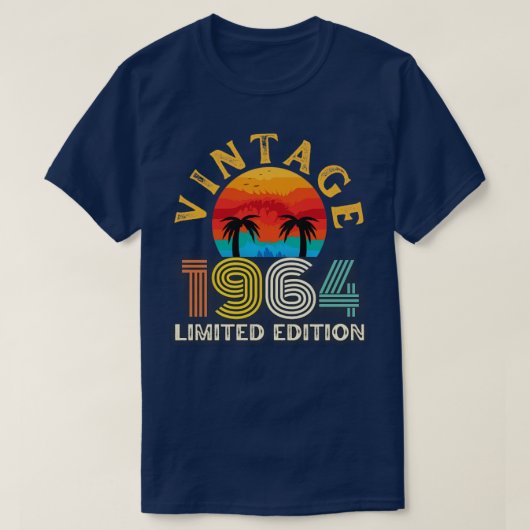 ヴィンテージ1964限定版 Tシャツ (デザイン正面)
