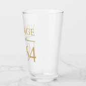 ヴィンテージ1964 60誕生日 タンブラーグラス (左)