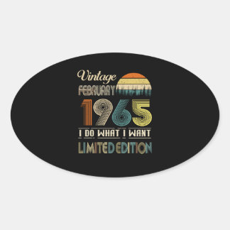 ヴィンテージ1965年2月I Do What I Want Limited 楕円形シール