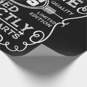 ヴィンテージ1965男の神話レジェンド56誕生日 ラッピングペーパー (角)