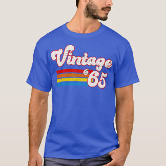 ヴィンテージ1965誕生日シャツレトロ65誕生日シェル Tシャツ