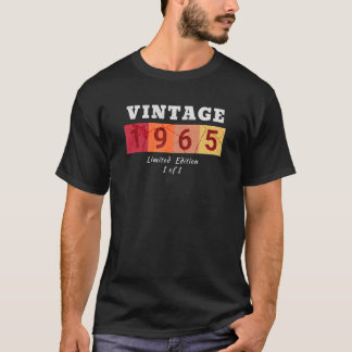 ヴィンテージ1965誕生日誕生年1月1日 Tシャツ