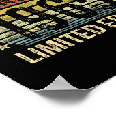 ヴィンテージ1965限定版60歳ギフト60t ポスター (角)