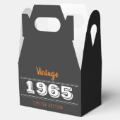 ヴィンテージ1965限定版60th誕生日ギフト フェイバーボックス (オープン)