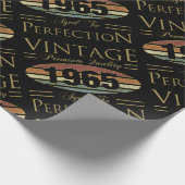ヴィンテージ1965 60誕生日 ラッピングペーパー (角)