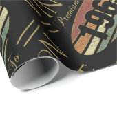 ヴィンテージ1965 60誕生日 ラッピングペーパー (ロールコーナー)