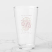 ヴィンテージ1965 60th birthday party beer タンブラーグラス (裏面)
