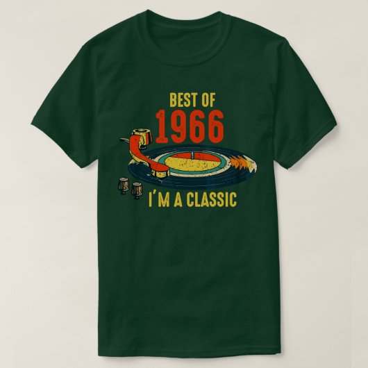 ヴィンテージ1966最高の誕生日of 1966 Im Aクラシック Vi Tシャツ (デザイン正面)