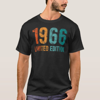 ヴィンテージ1966男女誕生日 Tシャツ