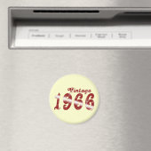 ヴィンテージ1966磁石 マグネット (インサイチュ (食洗機))