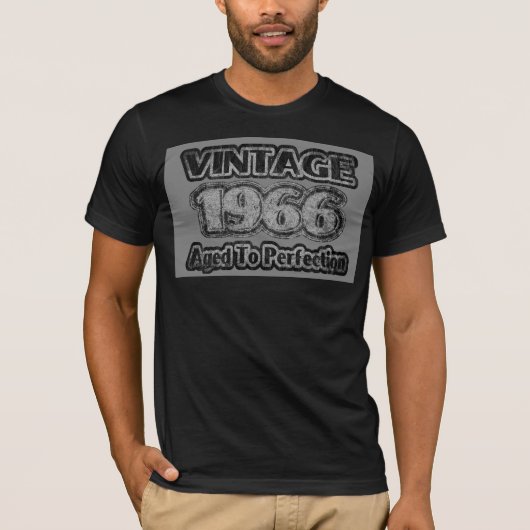 ヴィンテージ1966 – 完全熟成 Tシャツ (正面)