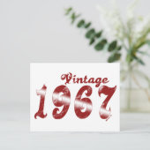 ヴィンテージ1967はがき ポストカード (スタンド正面)