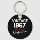ヴィンテージ1967年完全熟成誕生日 キーホルダー (正面)