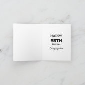 ヴィンテージ1967年完全版誕生日カード カード (内部)