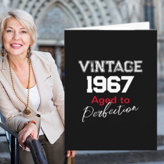 ヴィンテージ1967年完全版誕生日カード カード