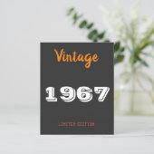 ヴィンテージ1967限定版ギフトTシャツ (スタンド正面)